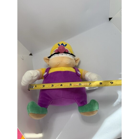 Little Buddy Nintendo Super Mario All Star Collection 10" Wario Plush Toy - Picture 7 of 7